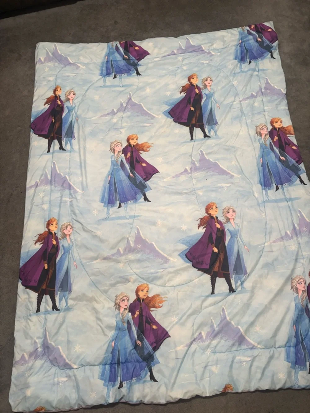 Disney Frozen II Bedding Set Comforter Pillowcase + Pillow Elsa Anna